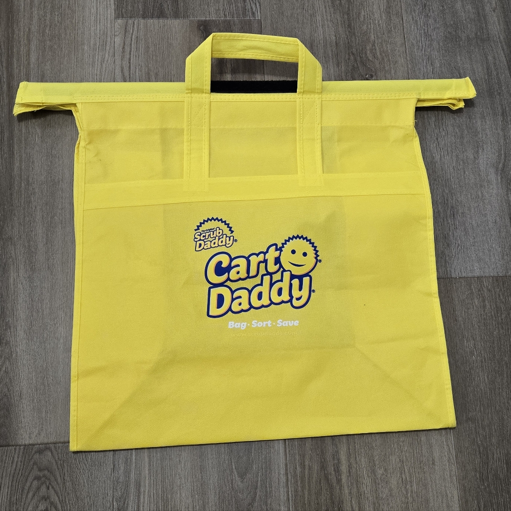 Scrub Daddy Cart Daddy Reusableyellow 20Length 20 Width Grocery Bag